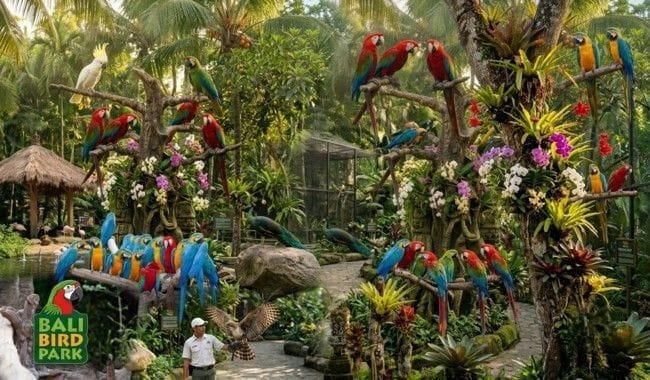 Bali Bird Park, Destinasi Wisata Burung yang Menarik di Bali