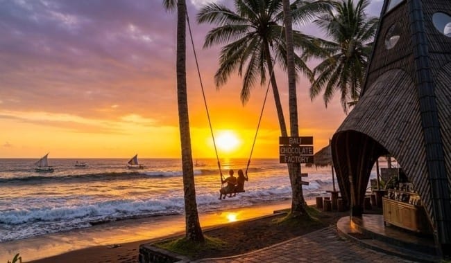 Bali Chocolate Factory, Destinasi Wisata Unik dengan Panorama Pantai yang Menawan