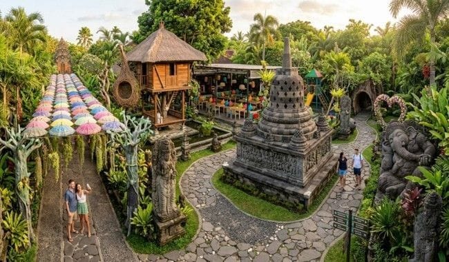 Big Garden Corner Bali, Destinasi Wisata Taman yang Menarik untuk Semua Usia