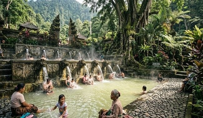 Banjar Hot Spring Bali, Pemandian Air Panas Alami di Bali Utara