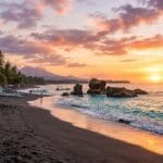 Pantai Baluk Rening Bali, Pantai Eksotis dengan Sunset Indah di Jembrana