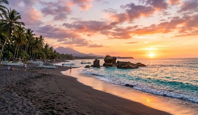 Pantai Baluk Rening Bali, Pantai Eksotis dengan Sunset Indah di Jembrana