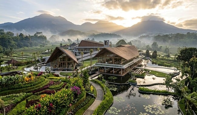Secret Garden Village Bali, Wisata Edukasi dengan Suasana Sejuk di Tabanan