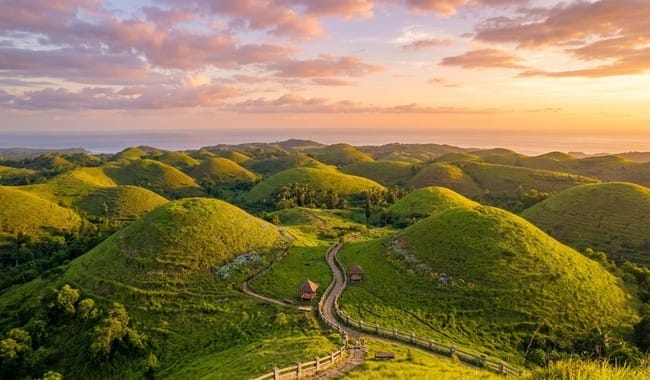 Bukit Teletubbies Bali Perbukitan Hijau di Nusa Penida
