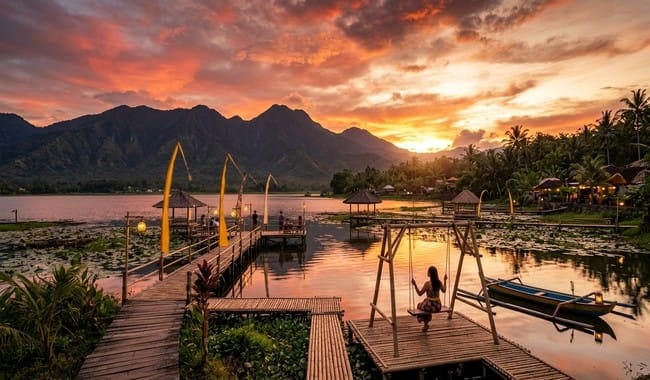 Danau Yeh Malet Bali Pesona Alam Tenang di Karangasem