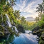 Gembleng Waterfall Bali Air Terjun Alami dengan Kolam Batu yang Menawan